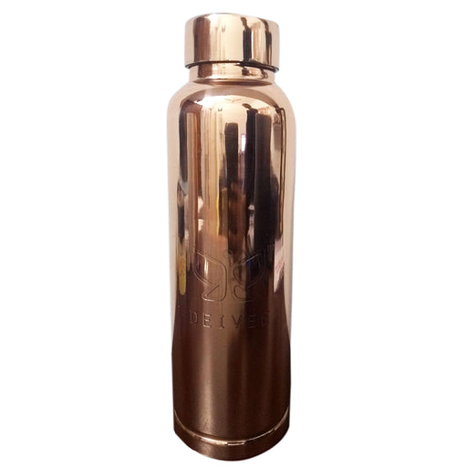 Deivee Copper Water Bottle- Mirror finish - Deivee